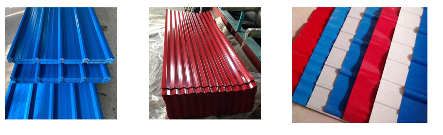 Galvanized corrugated sheet